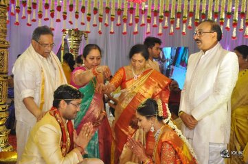 Celebs At Producer Ram Mohan Rao Daughter Wedding